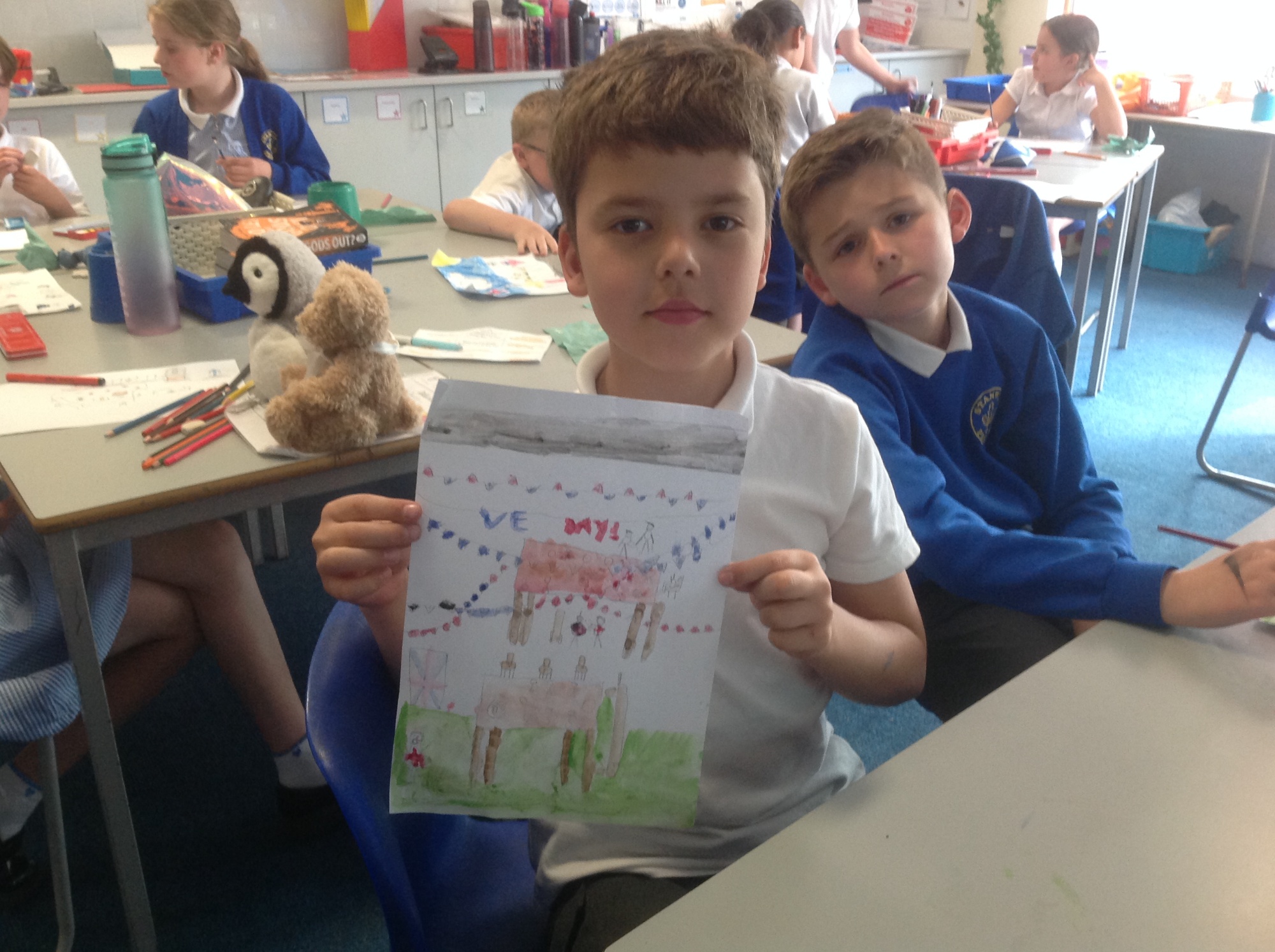 VE Day Art