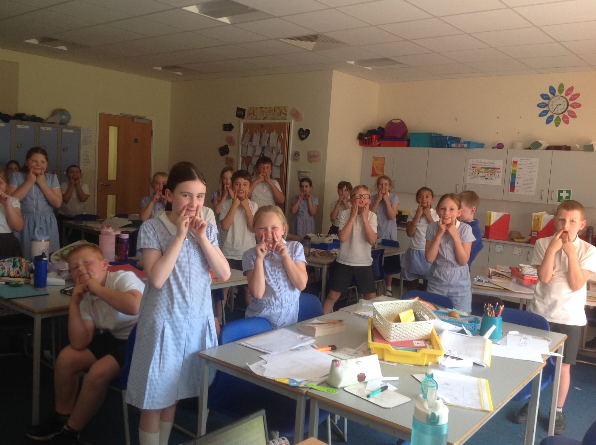 Science- teeth actions