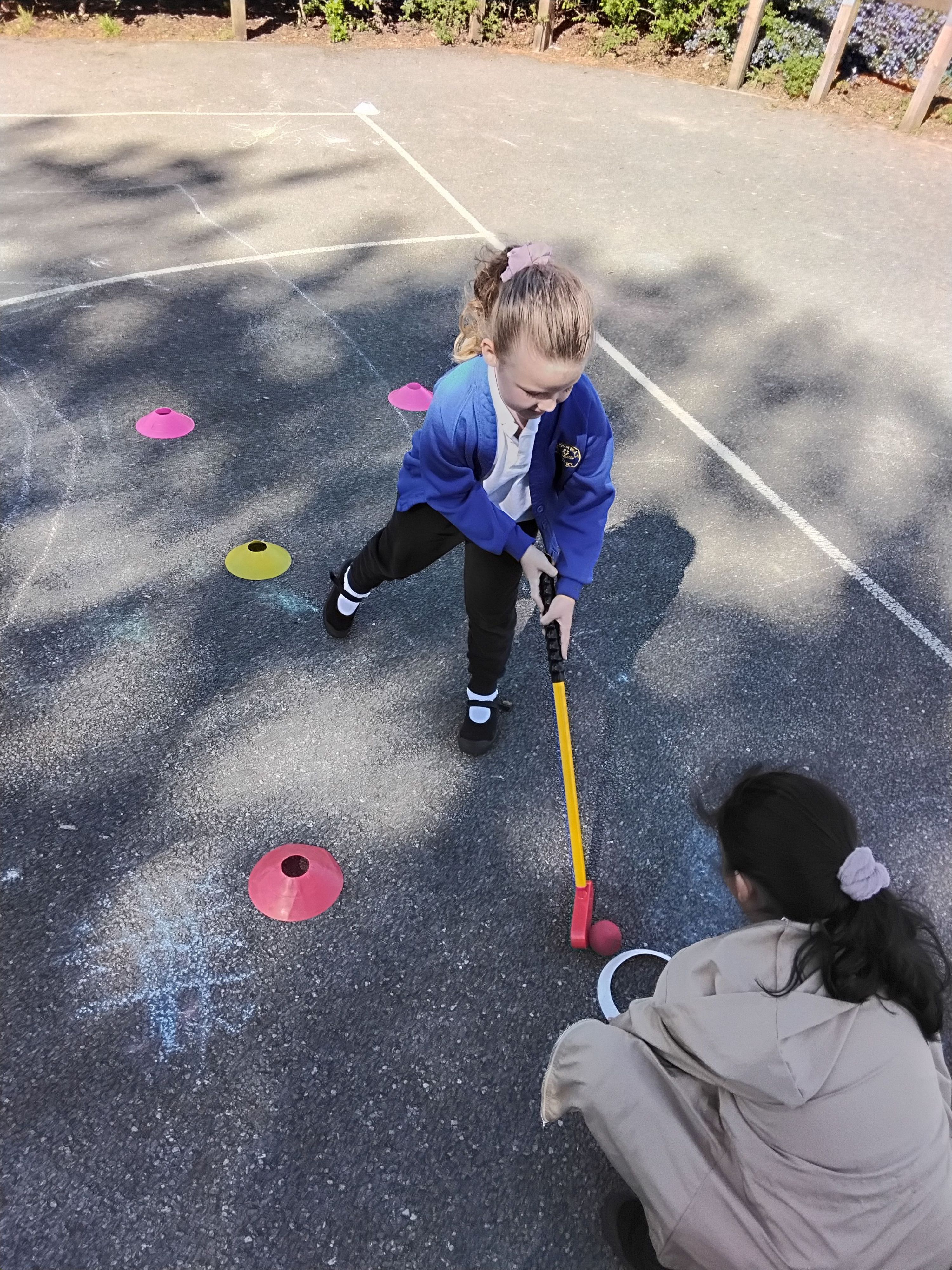 Practising golf skills