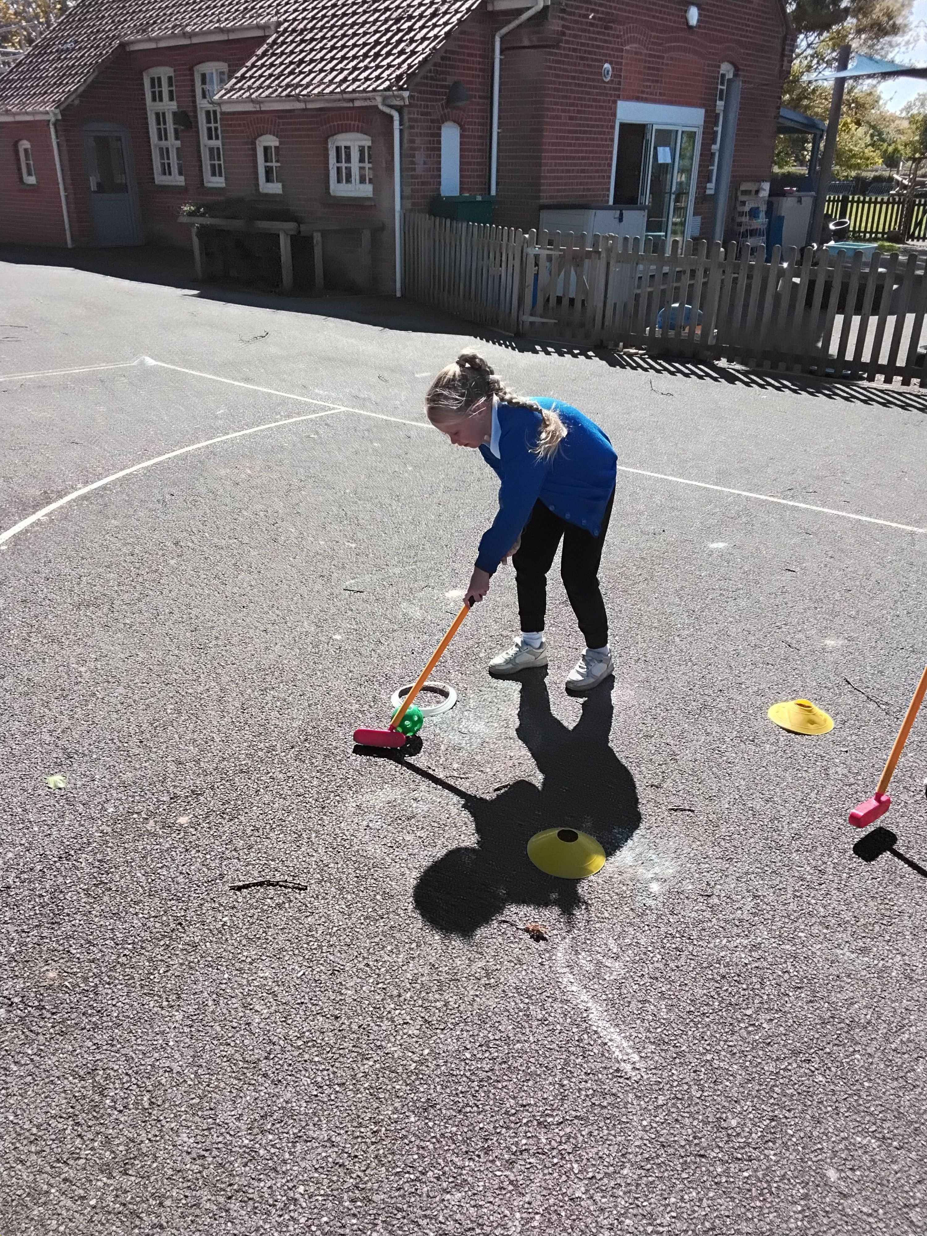 Practising golf skills