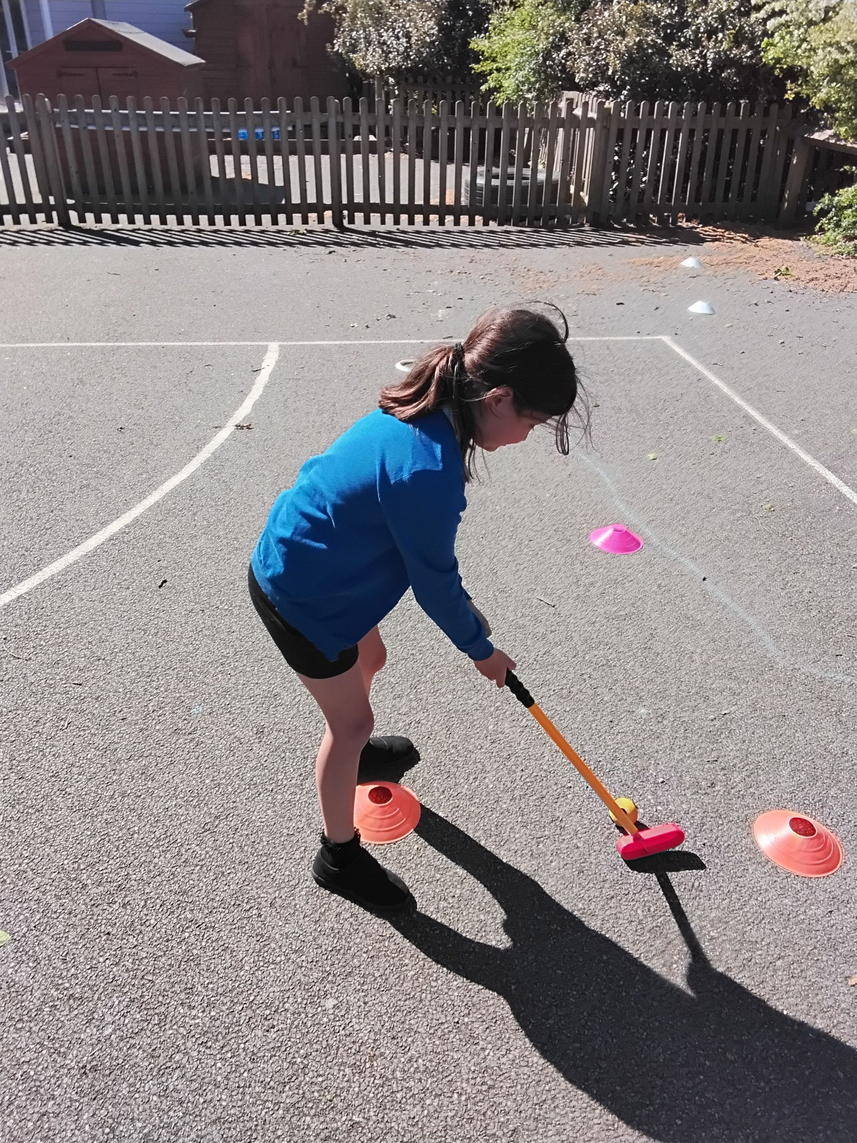 Practising golf skills