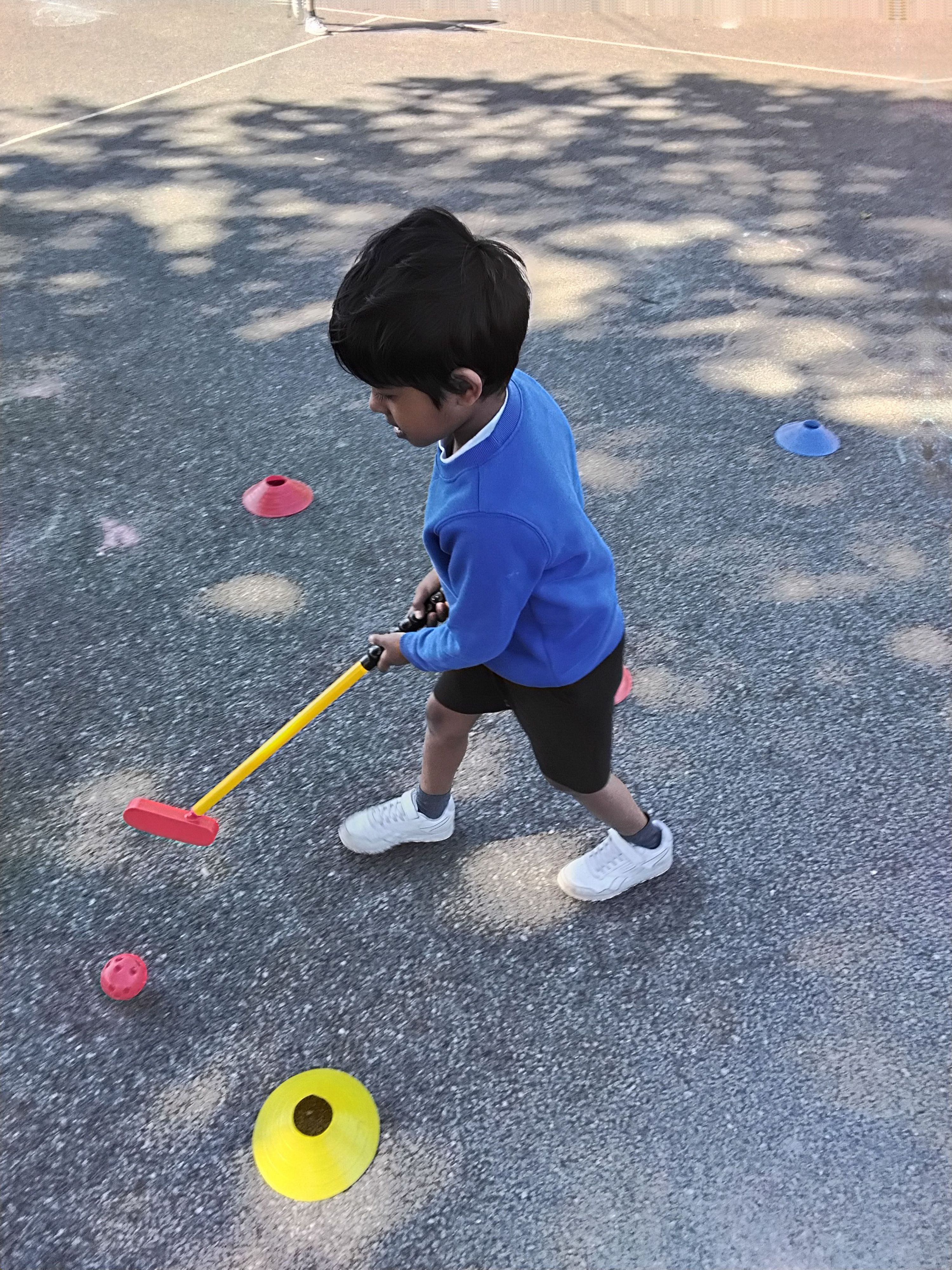 Practising golf skills