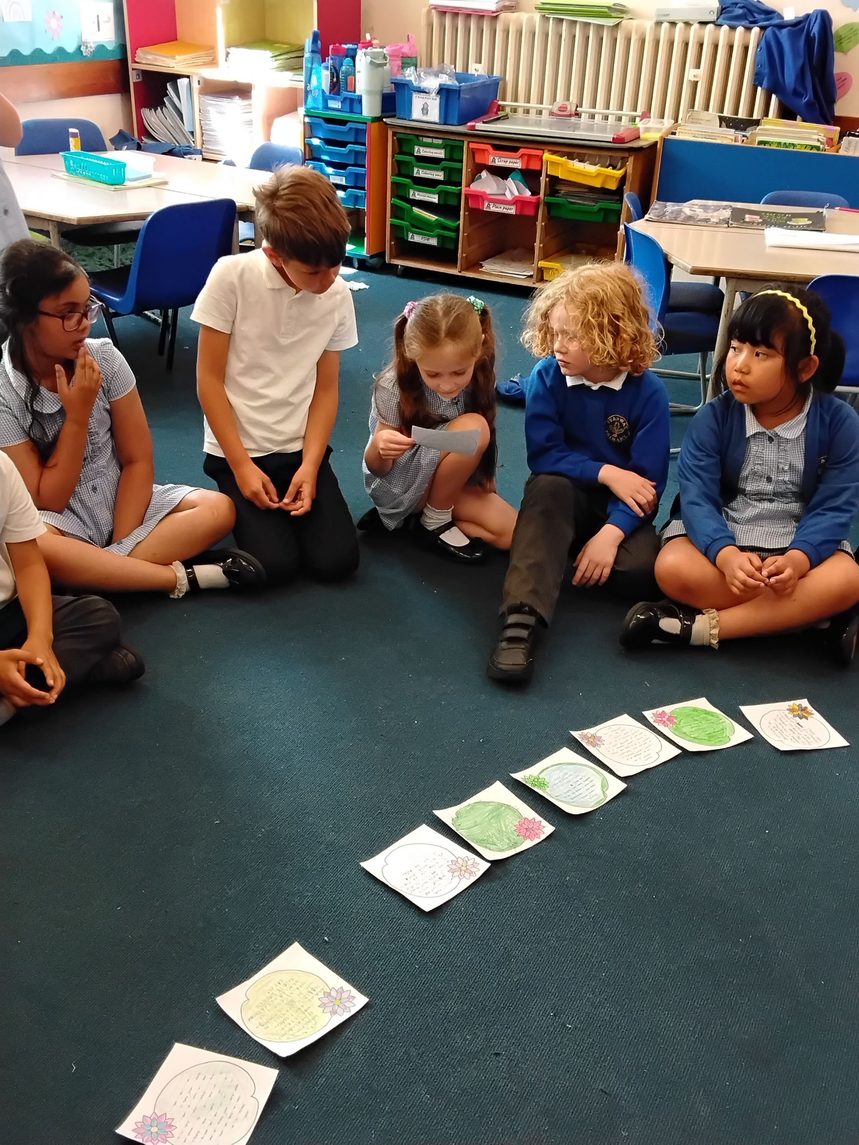 Reading out promises written on a lilypad