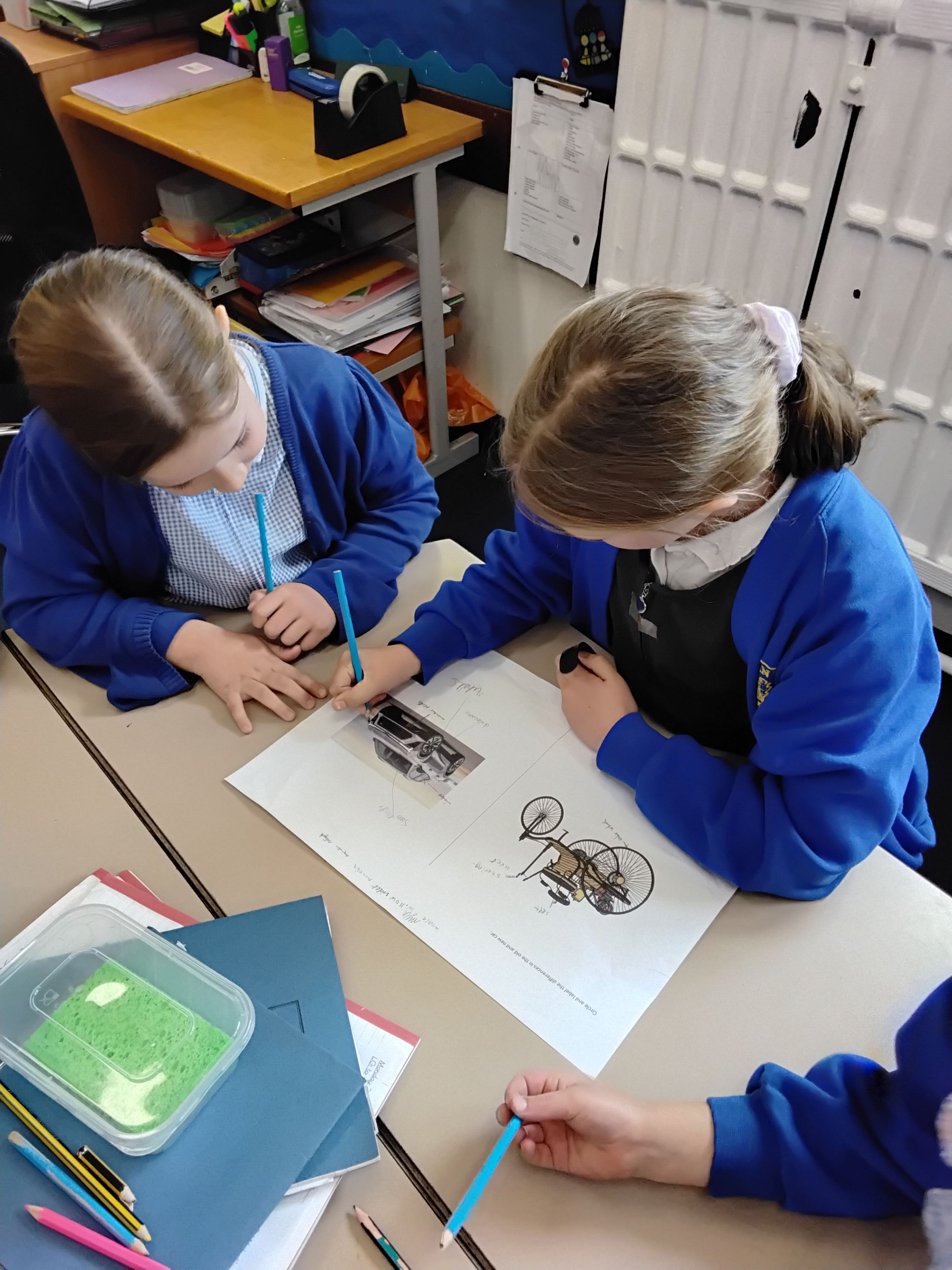 Comparing old and new cars