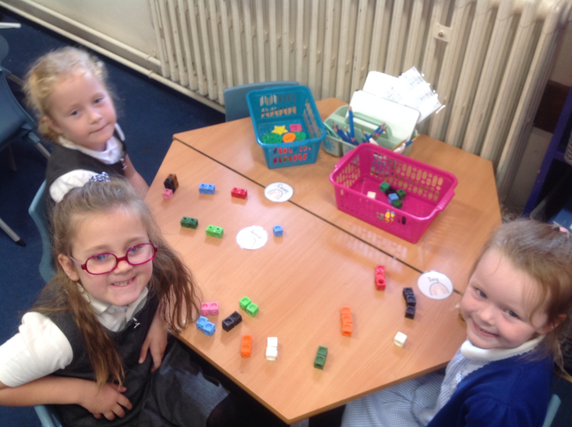 sorting by colour