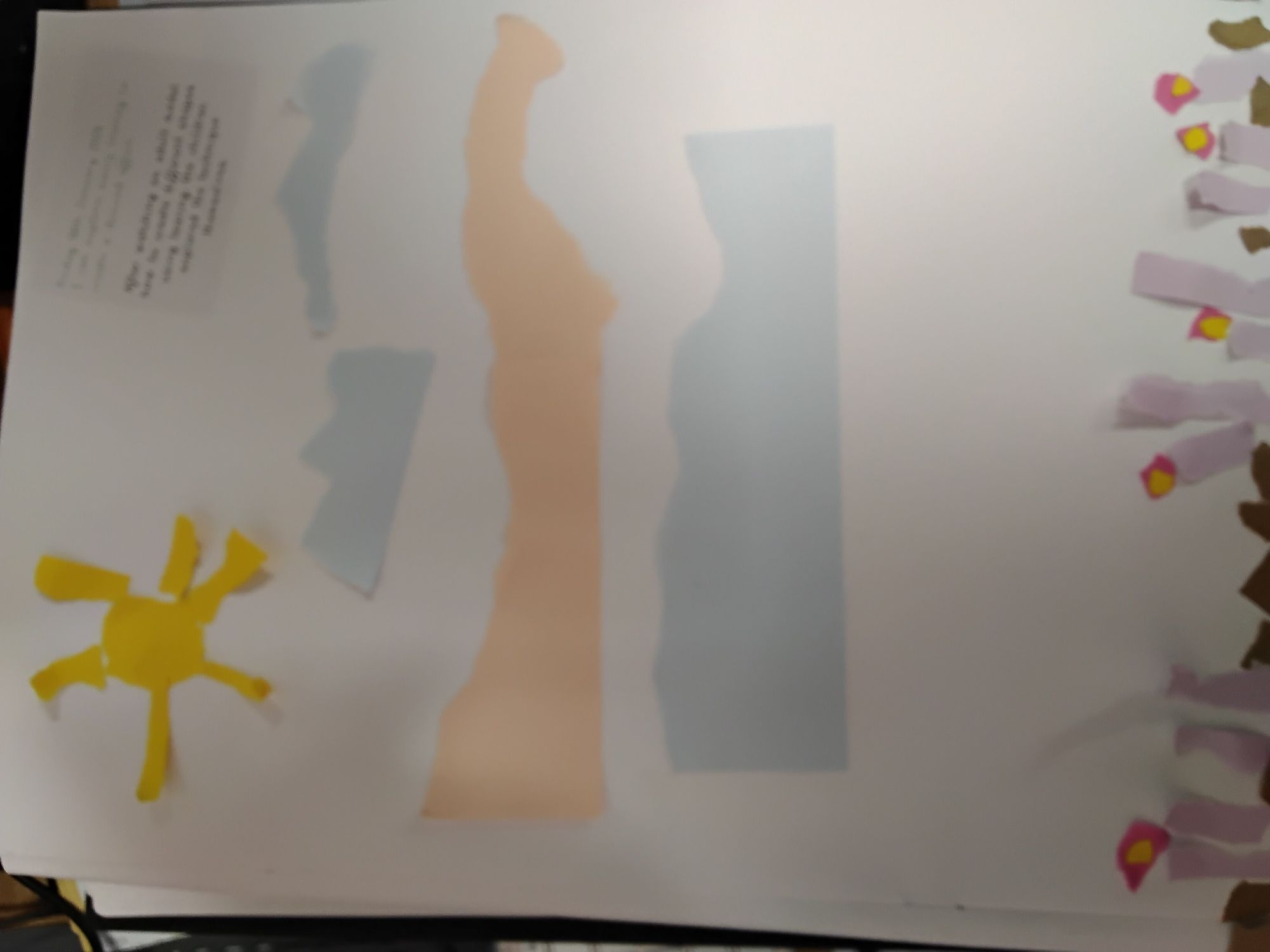 collage by tearing collage by tearing