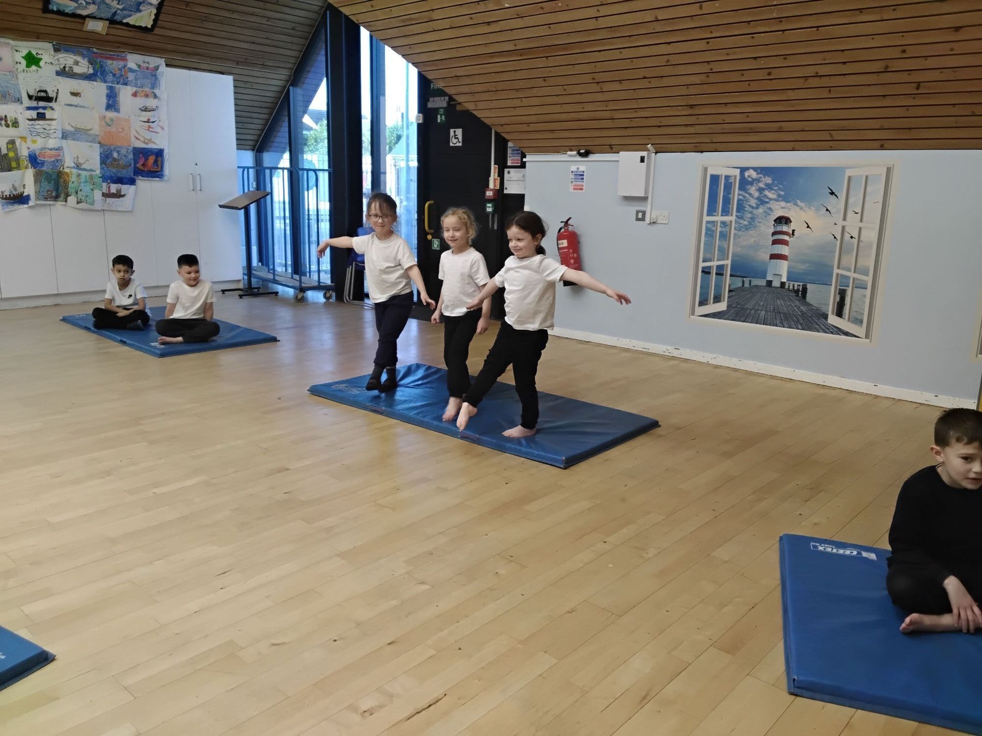 balancing gymnastics