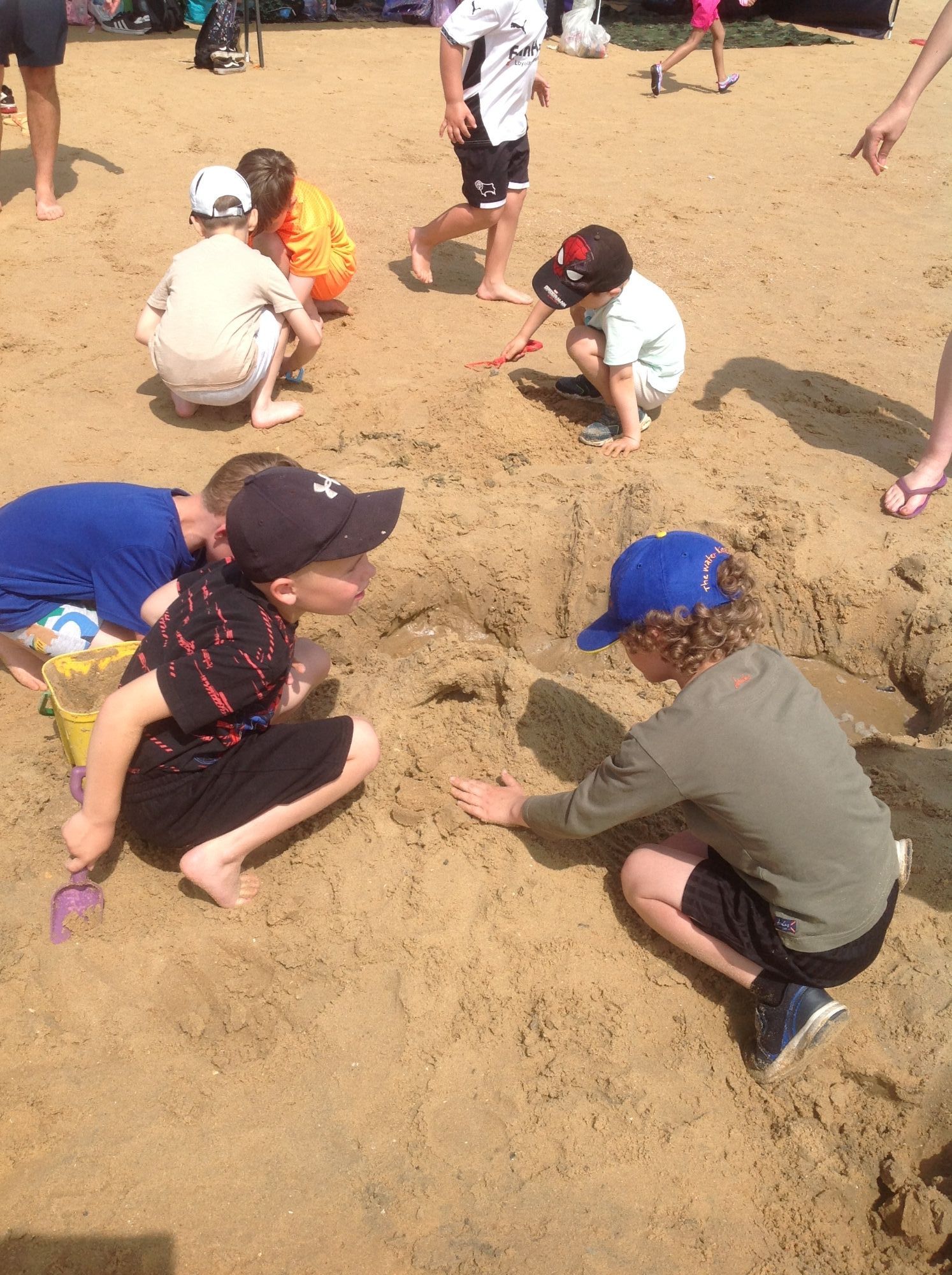 cooperative sand work