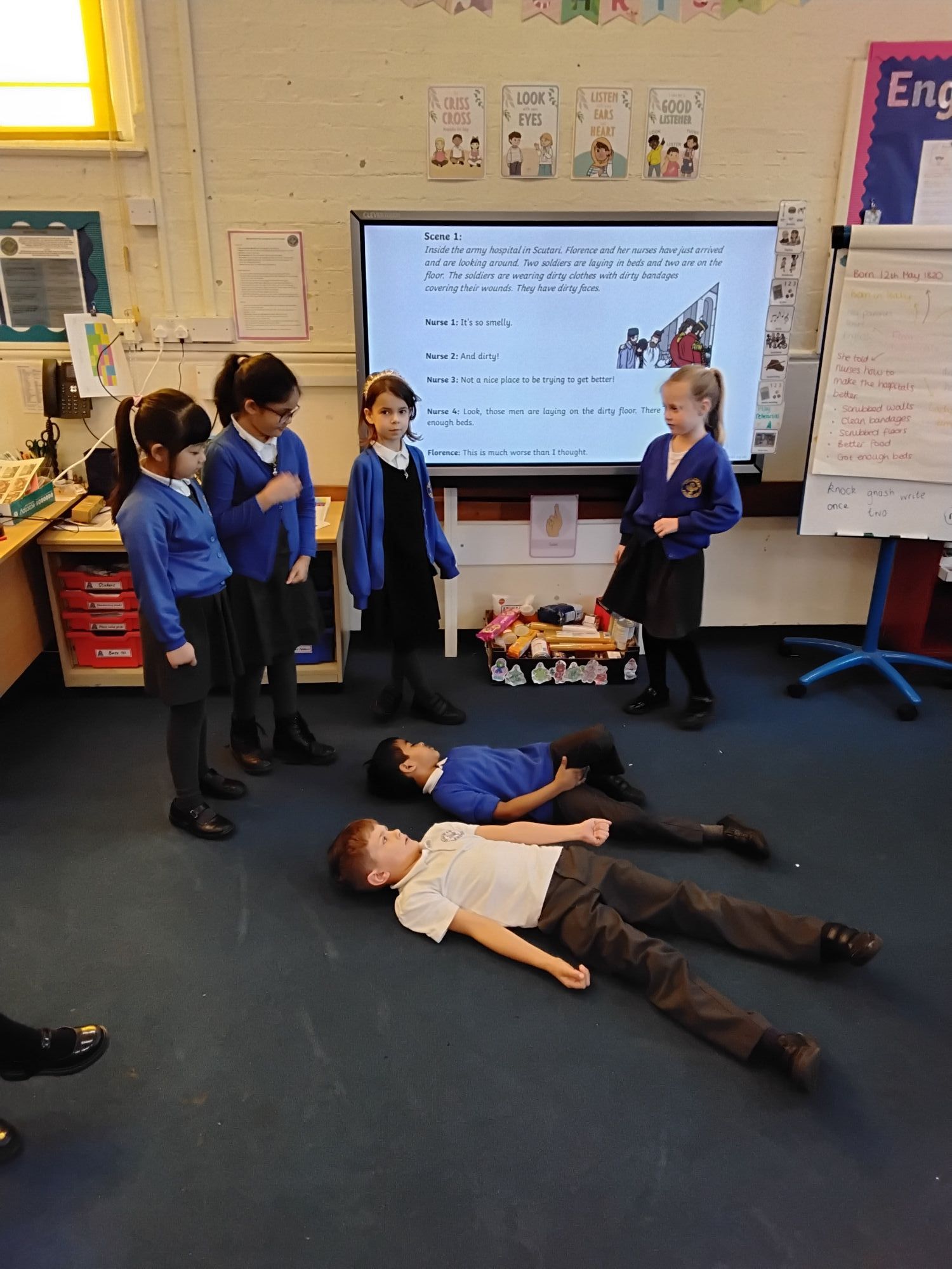 Role play in English lesson