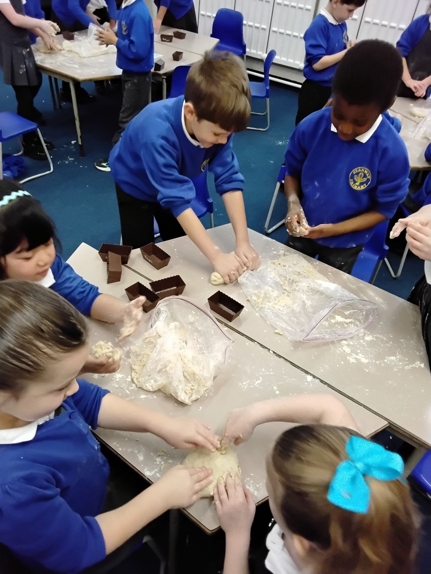 Making bread in a bag