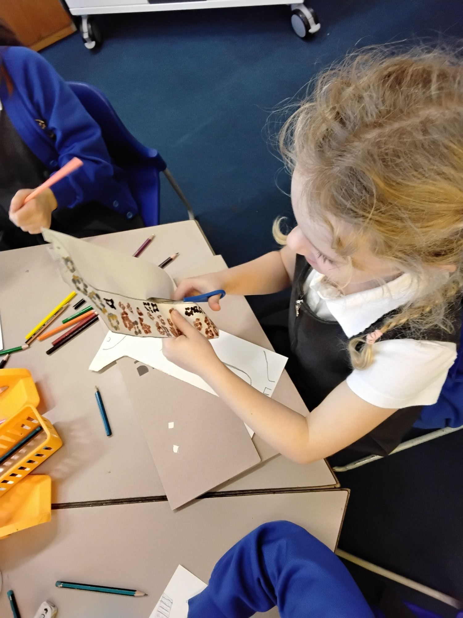 Cutting out a gondola