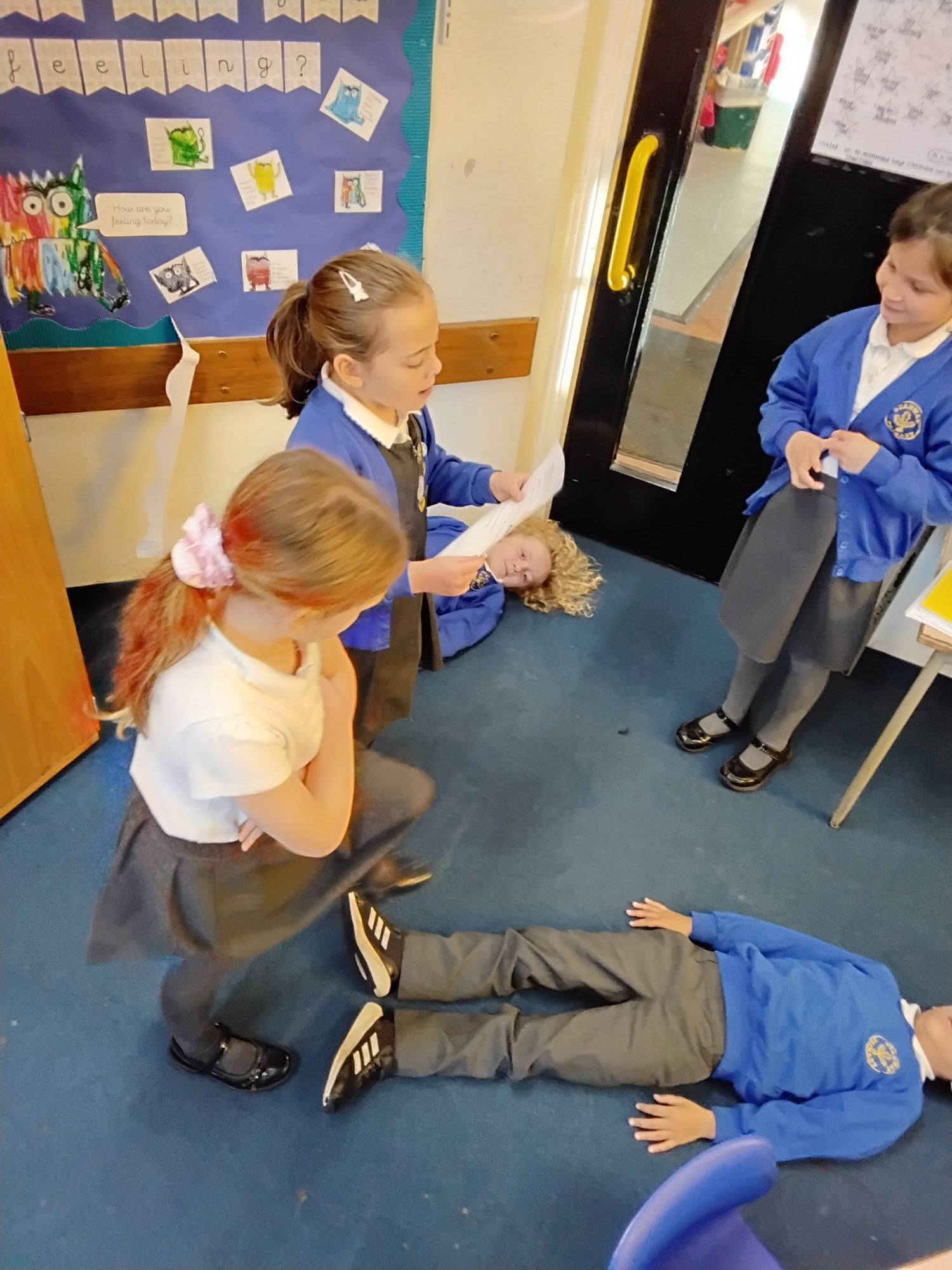 Role play in English lesson