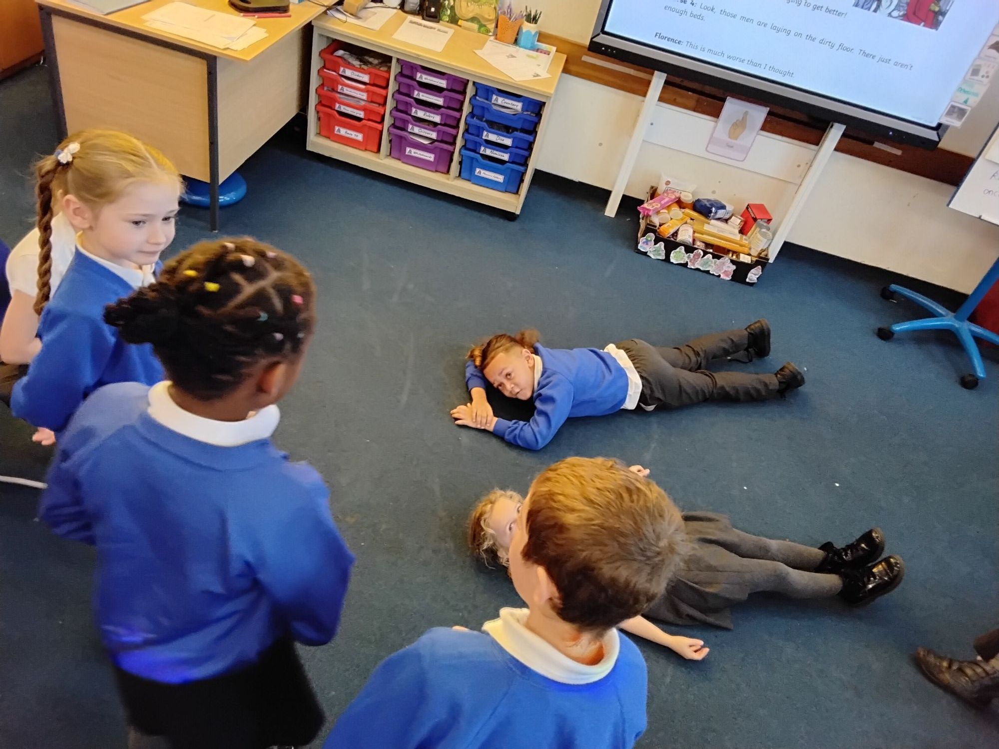 Role play in English lesson