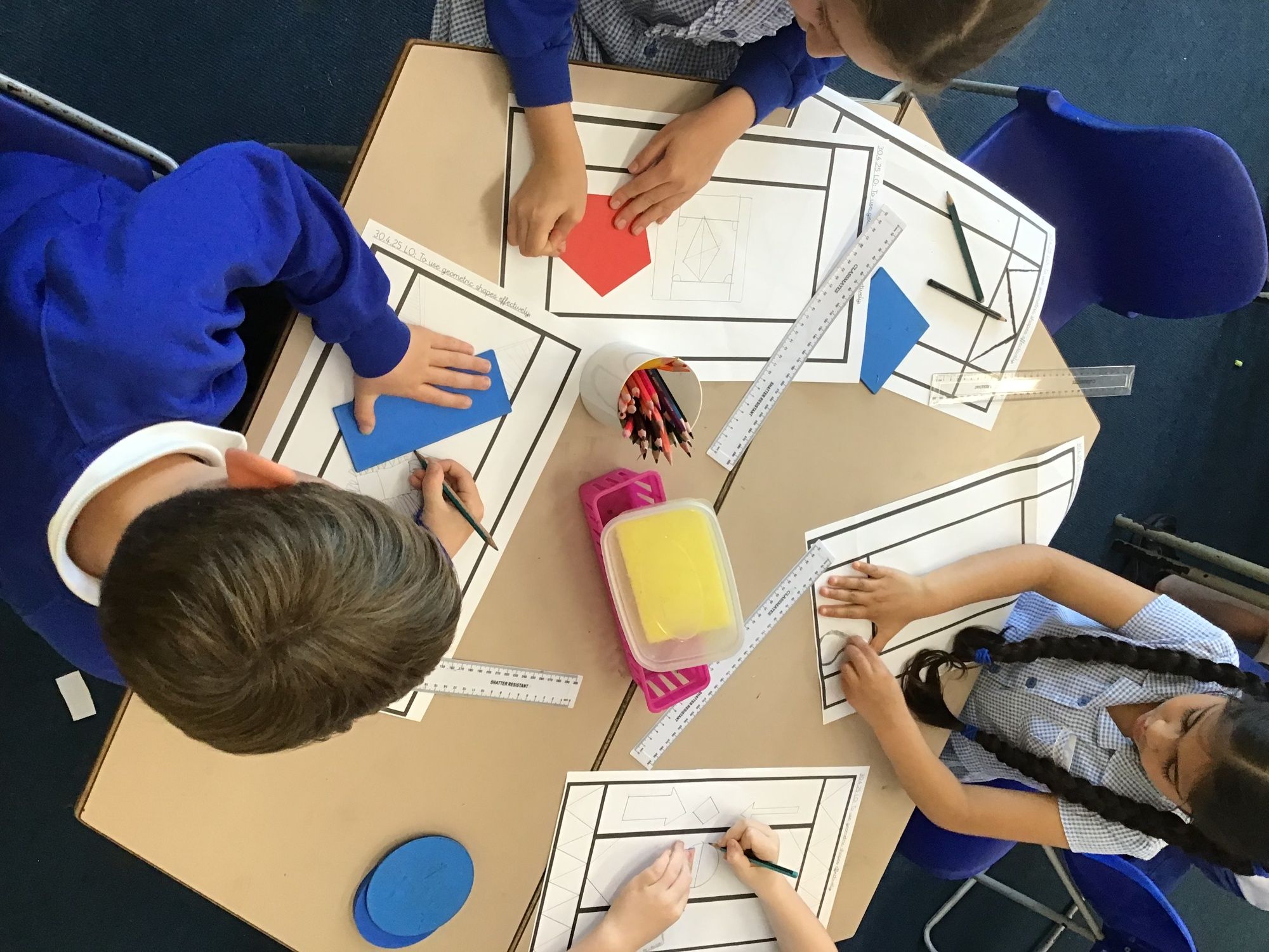 Children drawing